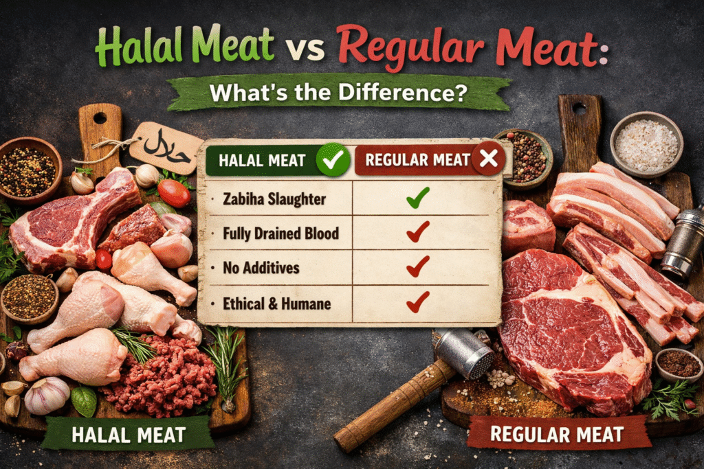 Halal vs Non-Halal Food